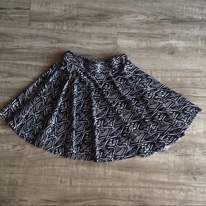 Aztec Printed Skirt
